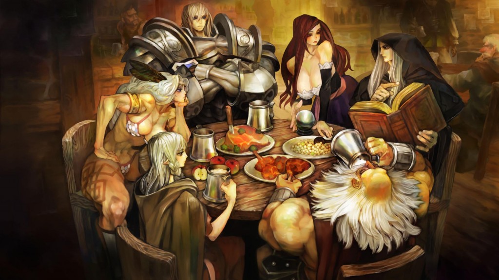 [From top left going clockwise] Fighter, Sorceress, Wizard, Dwarf, Elf, Amazon